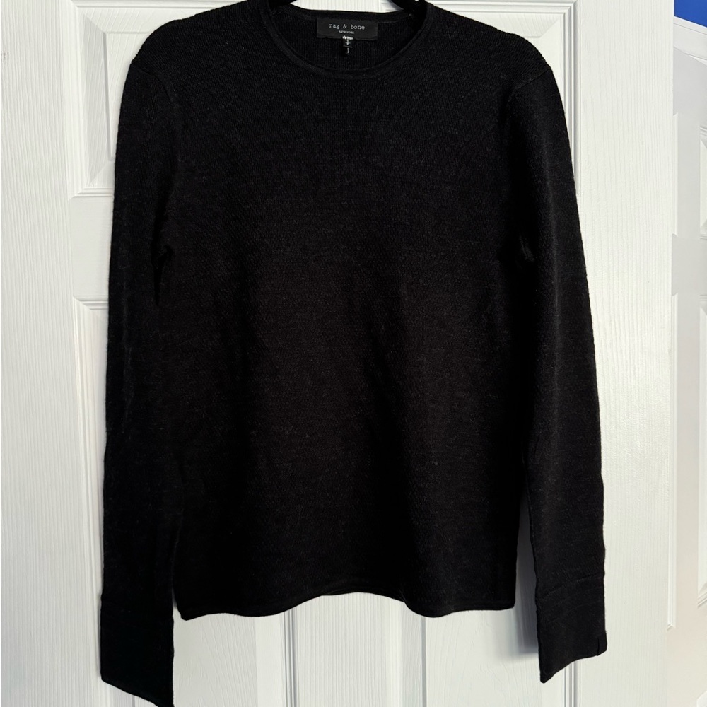 Men’s Rag & Bone Black Knit Sweater